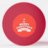 Koel beste wensen voor het spel pingpongbal (Achterkant)