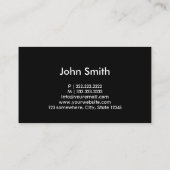 Koel bevroren Ice Librarian Visitekaartje (Achterkant)