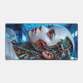 Koel Blau Cybernetica AI Gaming Bureaumat (Voorkant)