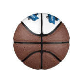 Koel blauw 1959 klassieke auto basketbal (Rechts)