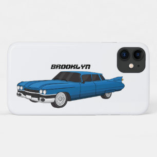 Koel blauw 1959 klassieke auto Case-Mate iPhone case
