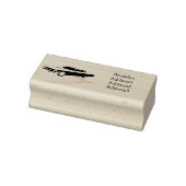 Koel blauw 1959 klassieke auto rubberstempel (Stempel)