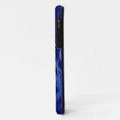 Koel Blauw Auto Racing Vlammen Case-Mate iPhone Case (Achterkant/links)