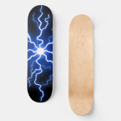 Koel Blauw Elektriciteitsstroom Persoonlijk Skateboard (Voorkant)
