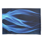 Koel blauw vuur kussensloop (Voorkant)