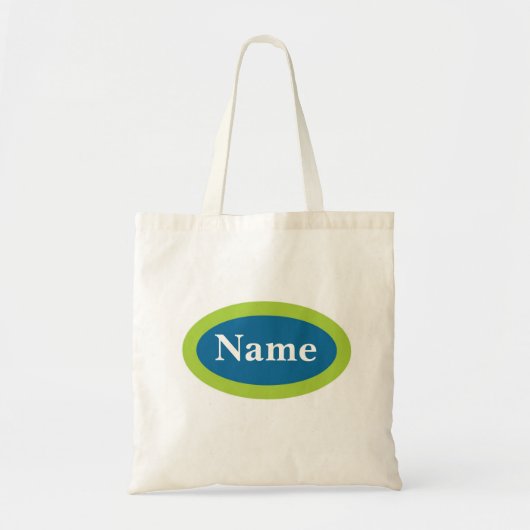 Koel Blauwe Pool Bag Tote Bag (Voorkant)