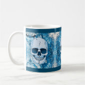 Koel Blauwe Schedel Koffiemok (Links)
