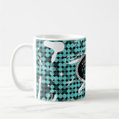 Koel Blauwgroen Glam - Aangepaste haarkloon en Mok (Links)