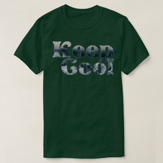 Koel blijven t-shirt (Design voorkant)