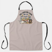 Koel boerderij verseieren verkopers schort (Voorkant)