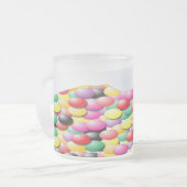 Koel bonen! matglas koffiemok (Voorkant links)