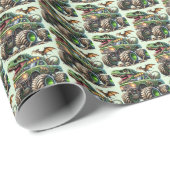 Koel boys monstertruck cadeaupapier (Rol Hoek)