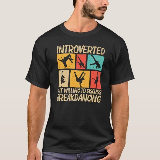 Koel breakdansen voor mannen Hop Dance Brea T-shirt (Voorkant)