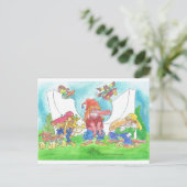 Koel. Briefkaart (Staand voorkant)