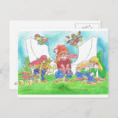 Koel. Briefkaart (Voorkant / Achterkant)