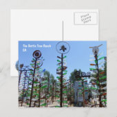 Koel Briefkaart met flesboomgaard! (Voorkant / Achterkant)