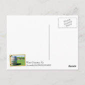 Koel Briefkaart van de Wijn Barrel! (Achterkant)