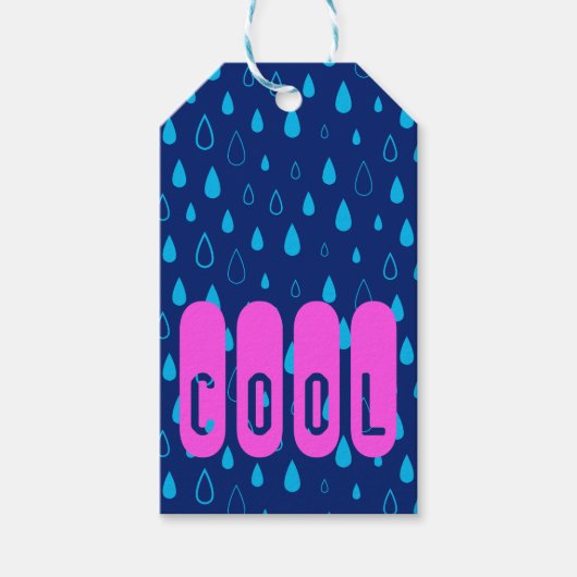 Koel. Cadeaulabel (Voorkant)