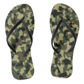 Koel Camo Camoflage Militaire Jacht Teenslippers (Voetbed)
