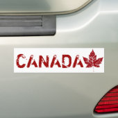 Koel Canada Bumpersticker — Afdrukmanleder (Op auto)