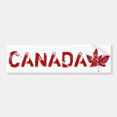 Koel Canada Bumpersticker — Afdrukmanleder (Voorkant)