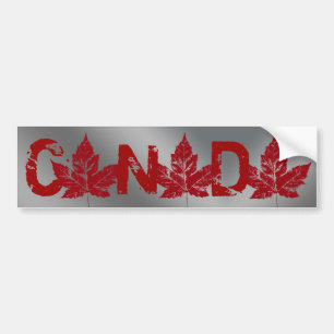 Koel Canada Bumpersticker — Afdrukmanleder