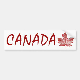 Koel Canada Bumpersticker — Afdrukmanleder