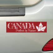 Koel Canada Bumpersticker — Afdrukmanleder (Op auto)