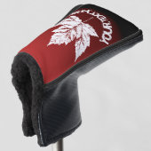Koel Canada Golf Retro Canada Putter Hoesje Golfheadcover (3/4 voorkant)