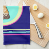 Koel Cannoli Kunst Theedoek (Quarter Fold)