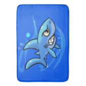 Koel Cartoon Shark Badmat (Voorkant Verticaal)