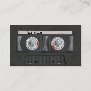 Koel Cassettebandje Visitekaartjes voor DJ's