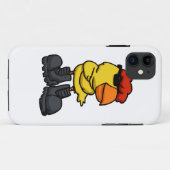 Koel Chick met zonnebrillen | Achterkleur kiezen Case-Mate iPhone Case (Achterkant (horizontaal))