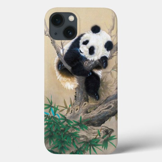 Koel chinese schattige, zoete panda-beer Case-Mate iPhone case (Achterkant)