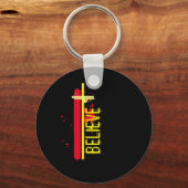 Koel Christelijk geloof Jezus Christus Faith Sleutelhanger (Voorkant)