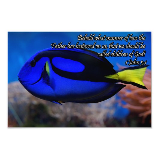 Koel Christelijke Bijbelprijzen Inspirerend Gezegd Foto Afdruk (Voorkant)