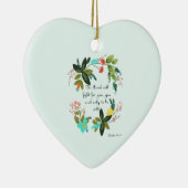 Koel Christelijke kunst - Exodus 14:14 Keramisch Ornament (Rechts)