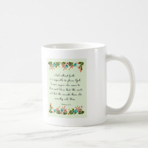 Koel Christelijke kunst - Hebreeuwen 11:6 Koffiemok