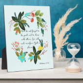 Koel Christelijke kunst - Hebreeuwen 13:16 Fotoplaat (Zijkant)