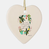 Koel Christelijke kunst - Psalm 139:13 Keramisch Ornament (Rechts)