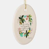 Koel Christelijke kunst - Psalm 139:13 Keramisch Ornament (Rechts)