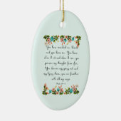 Koel Christelijke kunst - Psalm 139:1-3 Keramisch Ornament (Rechts)