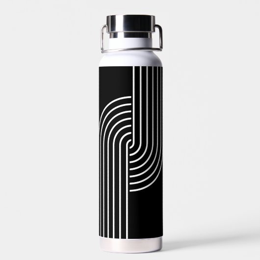 Koel Concentric Arch Retro Modern met Monogram Waterfles (Achterkant)