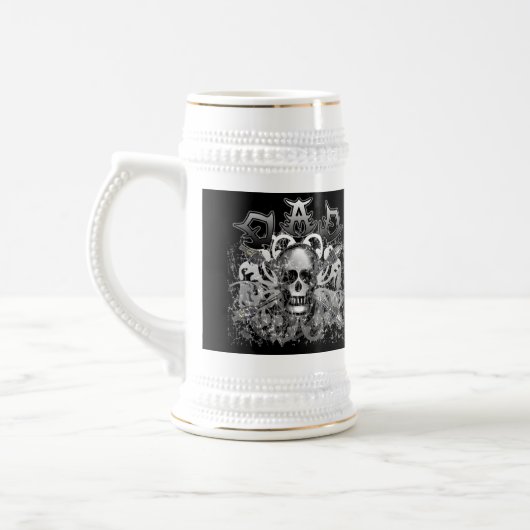 Koel DAD in Tshirts met zware metalen stijl en cad Bierpul (Links)