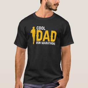 Koel DAD run marathons Geweldige Runner voor DADS T-shirt