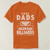 Koel Dads Play Billiards T-shirt (Design voorkant)