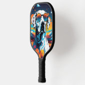 Koel Dalmatisch hondenportret Pickleball Paddle (Links)