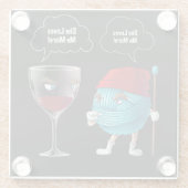 Koel dat ze van me houdt, de kroeg en de grappige  glazen onderzetter (Achterkant)