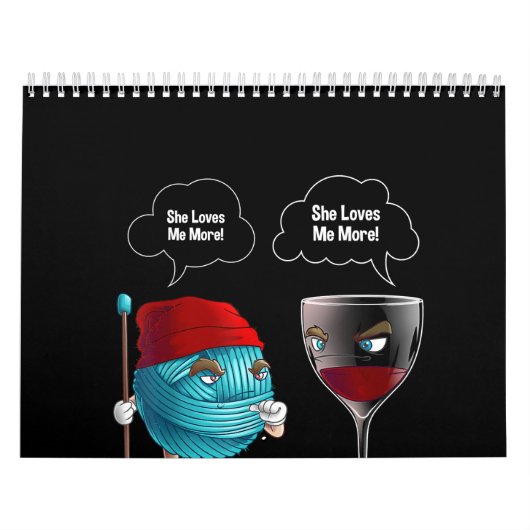 Koel dat ze van me houdt, de kroeg en de grappige  kalender (Hoes)