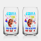 Koel de 4e uit blikvorm glas (Achterkant)